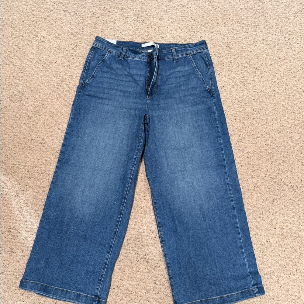 Ella Moss Dark Blue Flare Jeans